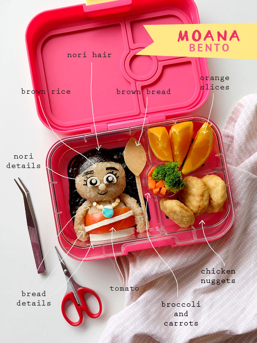 Moana Bento Food Art