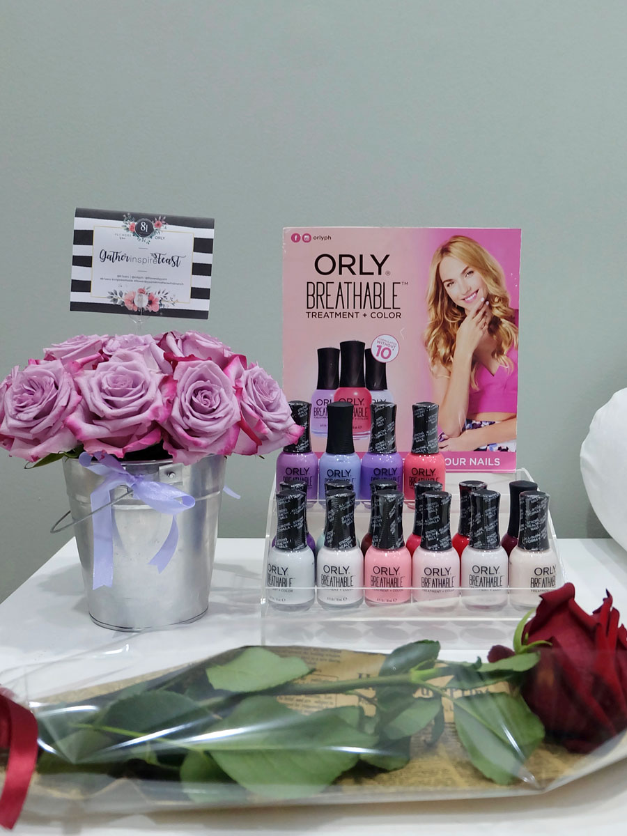 Mothers Who Brunch: Orly Breathable polishes, and Ecuadorian roses from Flowers by Yumi