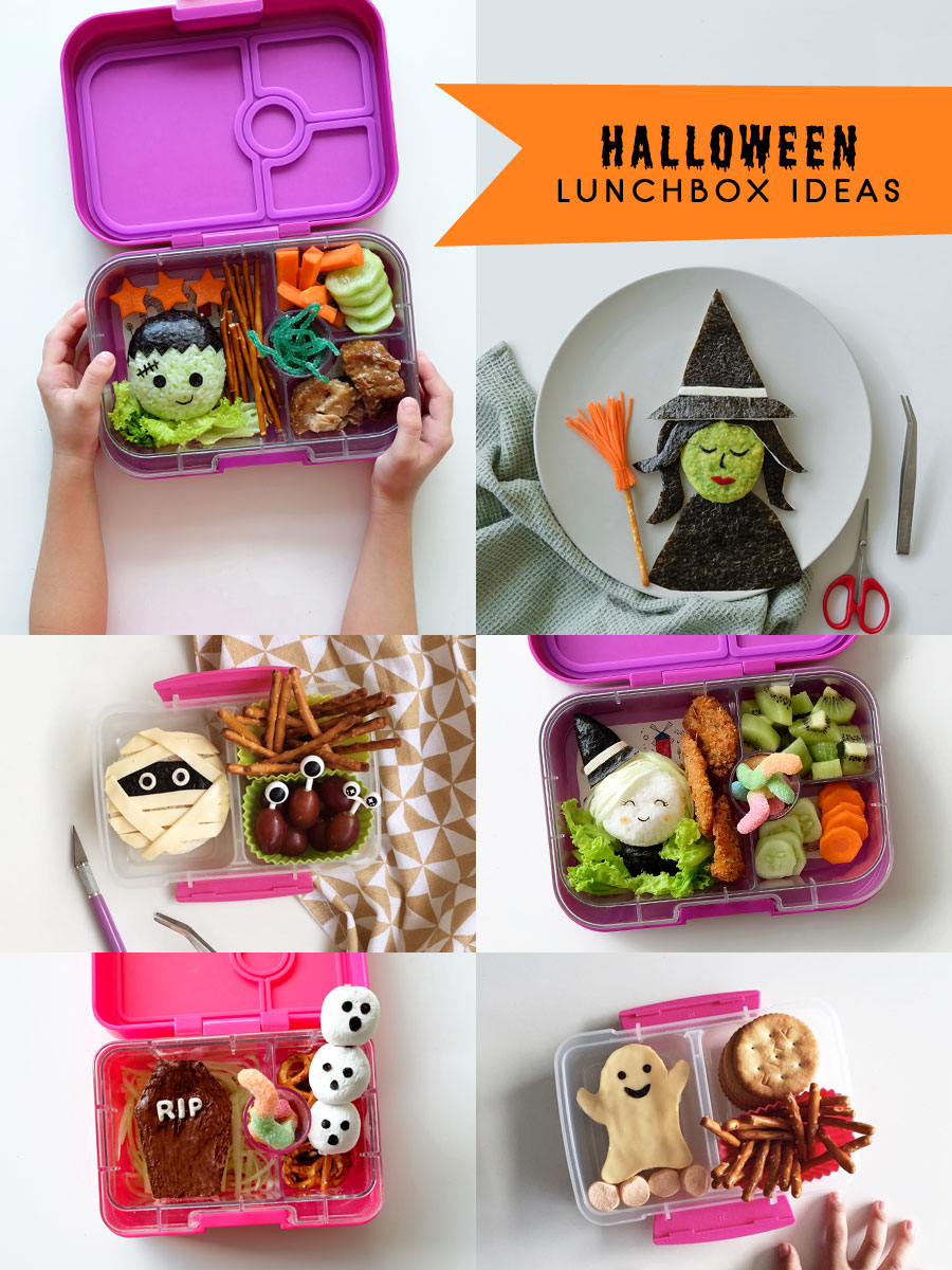 Halloween Lunchbox Ideas: Halloween Bento Food Art