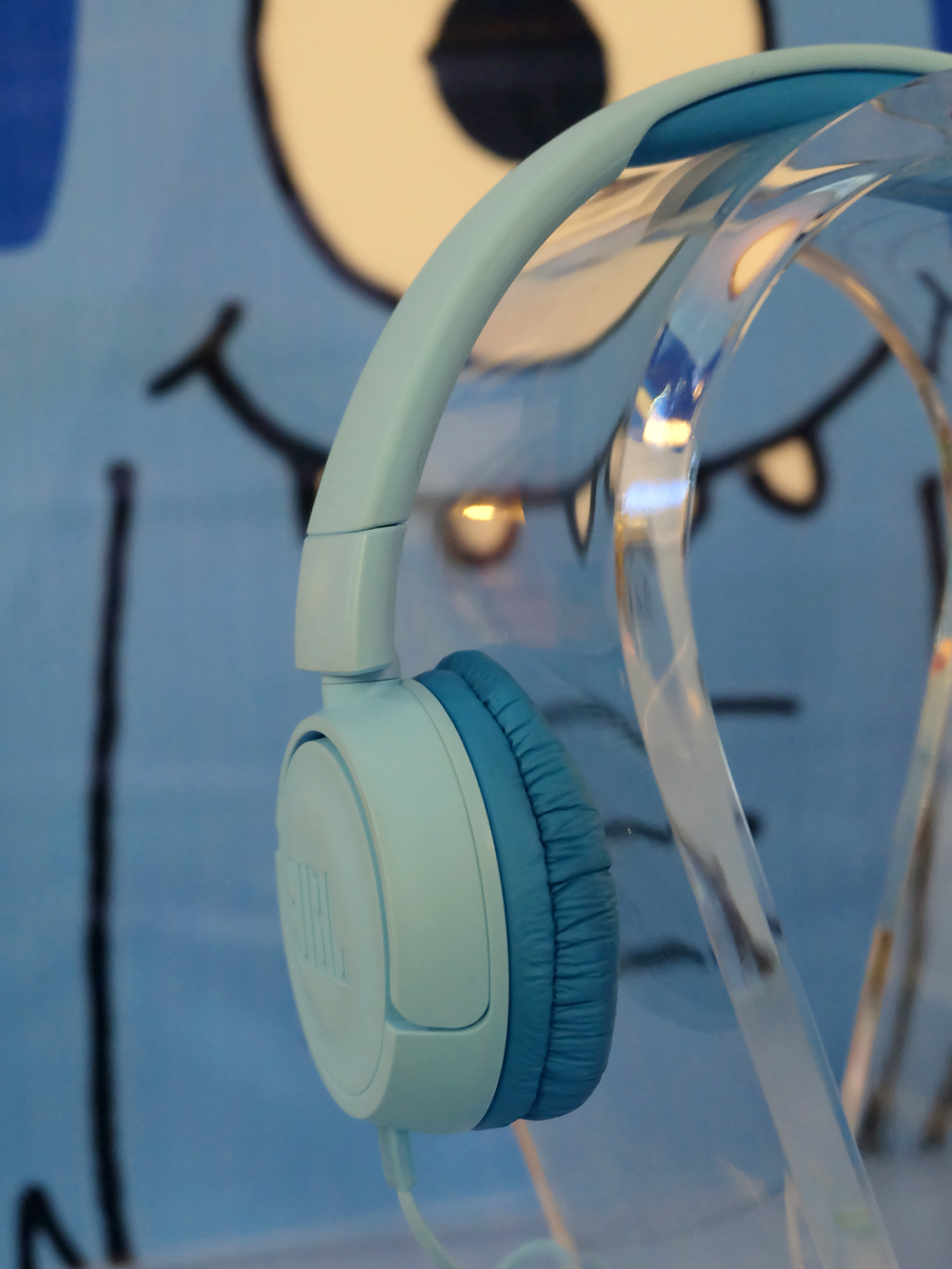 JBL Jr Headphones Launch at Kidzania Manila: JBL JR300 in Ice Blue