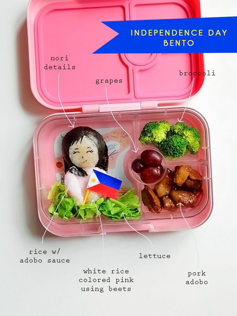 Philippine Independence Day Bento