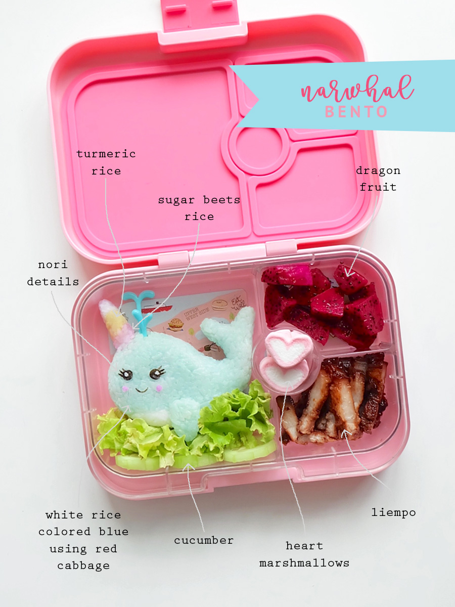 Narwhal ZOO Bento Lunch Box - Narwhal