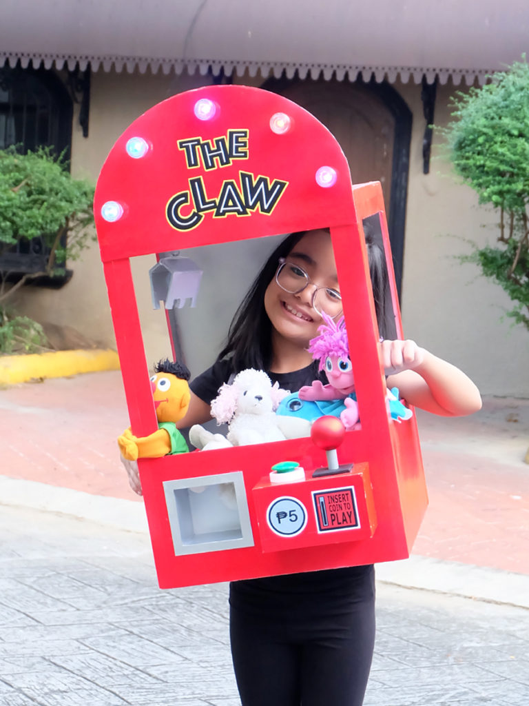 toy story claw machine costume