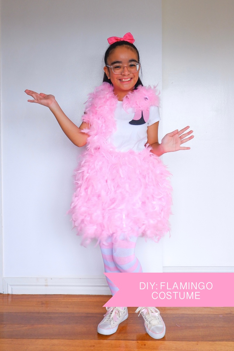 DIY: Flamingo Costume – A Crafted Lifestyle
